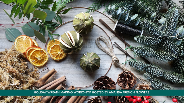Wreath-Making at Blackwater Gallery