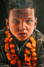 Load image into Gallery viewer, Orange Garland